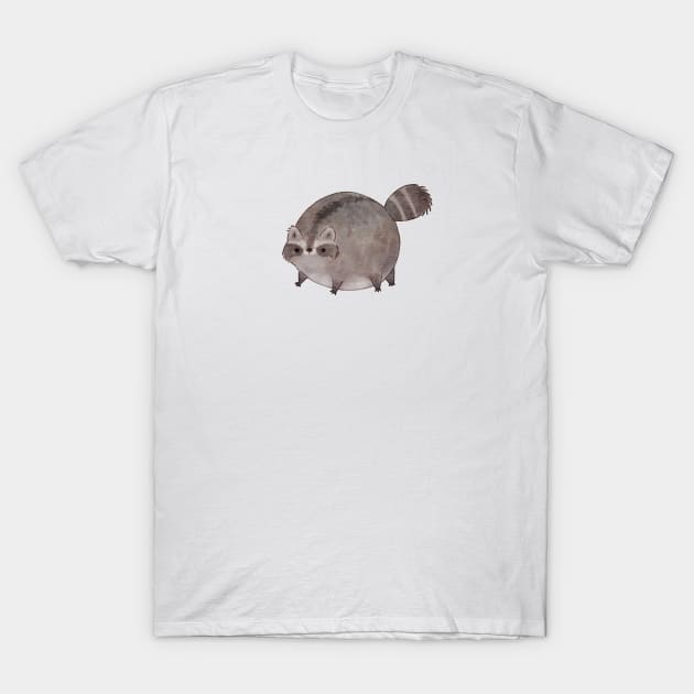 Chubby Trash Panda [Single Version] T-Shirt by Bumcchi